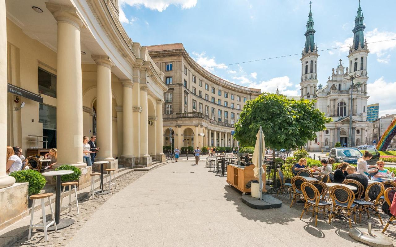 Zbawiciela Square P&O Serviced Apartments Варшава Екстер'єр фото